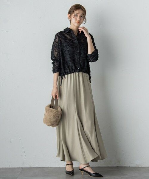 Droite lautreamont / ドロワットロートレアモン シャツ・ブラウス | カットジャガードブラウス≪手洗い可能≫ | 詳細18