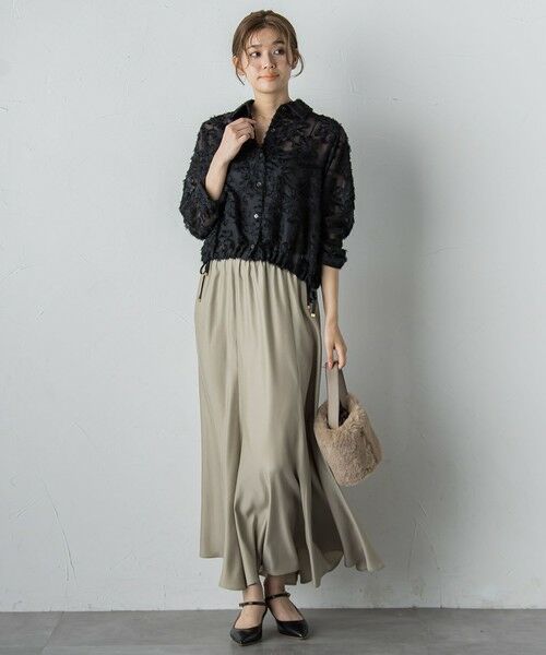 Droite lautreamont / ドロワットロートレアモン シャツ・ブラウス | カットジャガードブラウス≪手洗い可能≫ | 詳細19