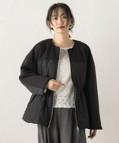 Droite lautreamont / ドロワットロートレアモン テーラードジャケット | ダンボール×キルティングジャケット