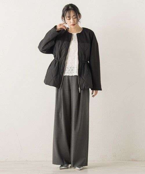 Droite lautreamont / ドロワットロートレアモン テーラードジャケット | ダンボール×キルティングジャケット | 詳細1
