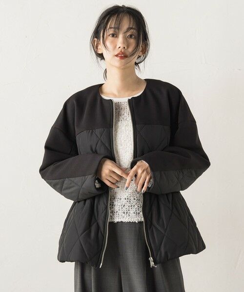 Droite lautreamont / ドロワットロートレアモン テーラードジャケット | ダンボール×キルティングジャケット | 詳細5