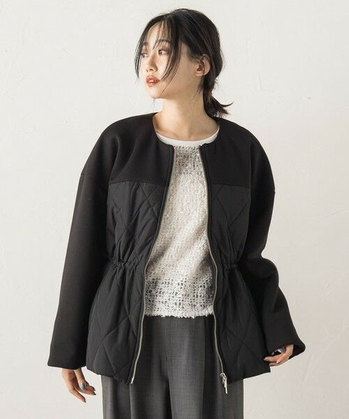 Droite lautreamont / ドロワットロートレアモン テーラードジャケット | ダンボール×キルティングジャケット | 詳細6