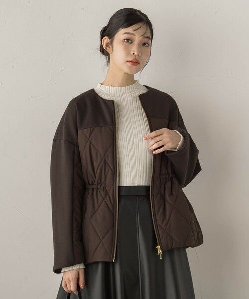 Droite lautreamont / ドロワットロートレアモン テーラードジャケット | ダンボール×キルティングジャケット | 詳細16