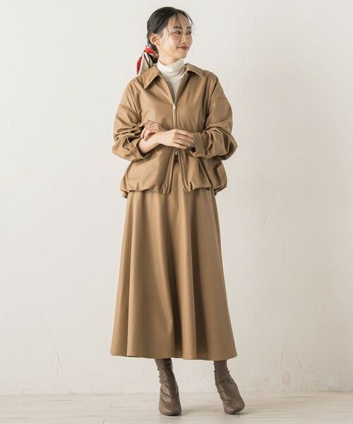 Droite lautreamont / ドロワットロートレアモン テーラードジャケット | レザーライクブルゾン≪洗濯機で洗える≫ | 詳細15