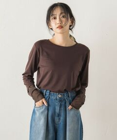 Droite lautreamont / ドロワットロートレアモン カットソー | シアー天竺カットソー≪洗濯機で洗える≫