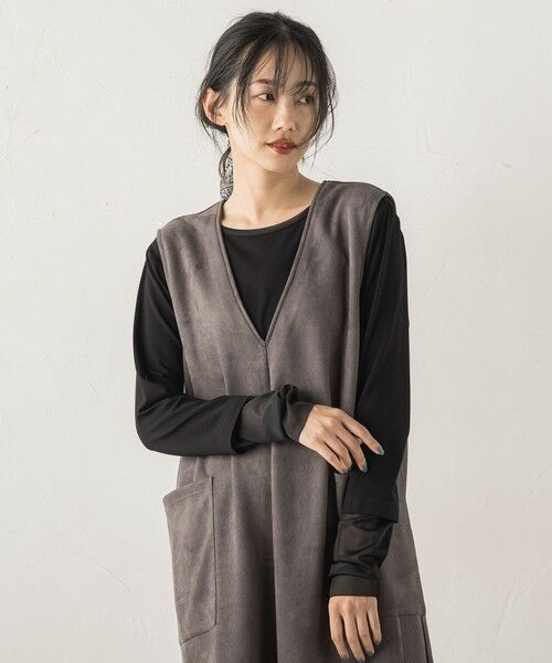 Droite lautreamont / ドロワットロートレアモン カットソー | シアー天竺カットソー≪洗濯機で洗える≫ | 詳細9