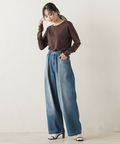 Droite lautreamont / ドロワットロートレアモン カットソー | シアー天竺カットソー≪洗濯機で洗える≫ | 詳細15