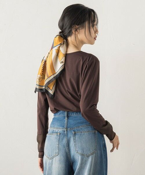 Droite lautreamont / ドロワットロートレアモン カットソー | シアー天竺カットソー≪洗濯機で洗える≫ | 詳細19