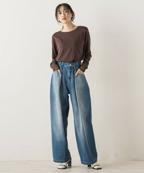 Droite lautreamont / ドロワットロートレアモン カットソー | シアー天竺カットソー≪洗濯機で洗える≫ | 詳細13