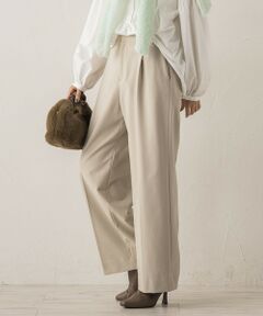 Droite lautreamont / ドロワットロートレアモン その他パンツ | 【新色追加】両面起毛ストレッチパンツ≪洗濯機で洗える≫