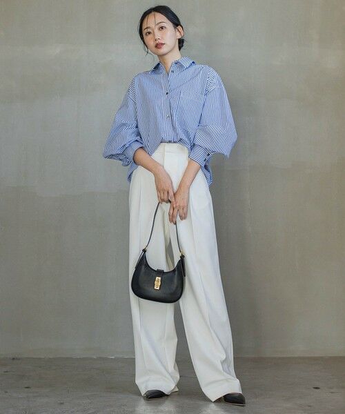 Droite lautreamont / ドロワットロートレアモン その他パンツ | 【新色追加】両面起毛ストレッチパンツ≪洗濯機で洗える≫ | 詳細1