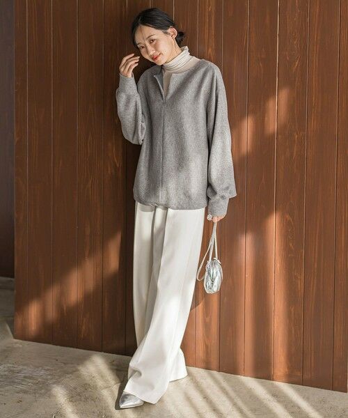 Droite lautreamont / ドロワットロートレアモン その他パンツ | 【新色追加】両面起毛ストレッチパンツ≪洗濯機で洗える≫ | 詳細3