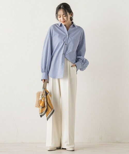 Droite lautreamont / ドロワットロートレアモン その他パンツ | 【新色追加】両面起毛ストレッチパンツ≪洗濯機で洗える≫ | 詳細6