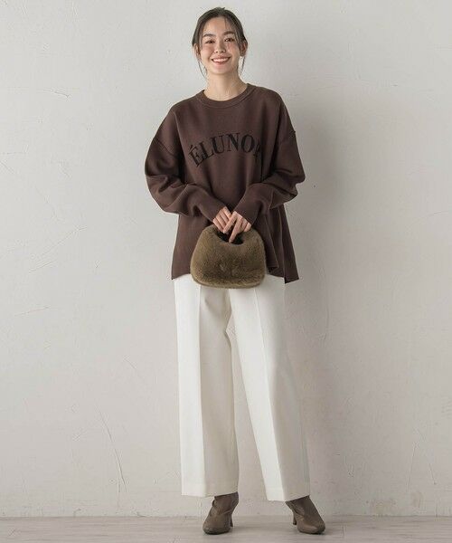 Droite lautreamont / ドロワットロートレアモン その他パンツ | 【新色追加】両面起毛ストレッチパンツ≪洗濯機で洗える≫ | 詳細16