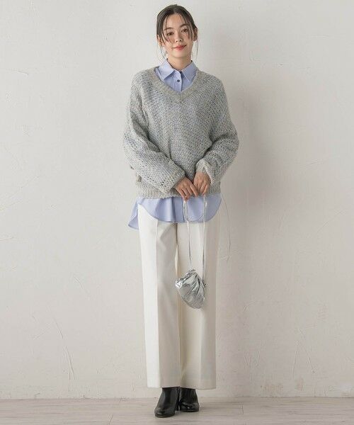 Droite lautreamont / ドロワットロートレアモン その他パンツ | 【新色追加】両面起毛ストレッチパンツ≪洗濯機で洗える≫ | 詳細20