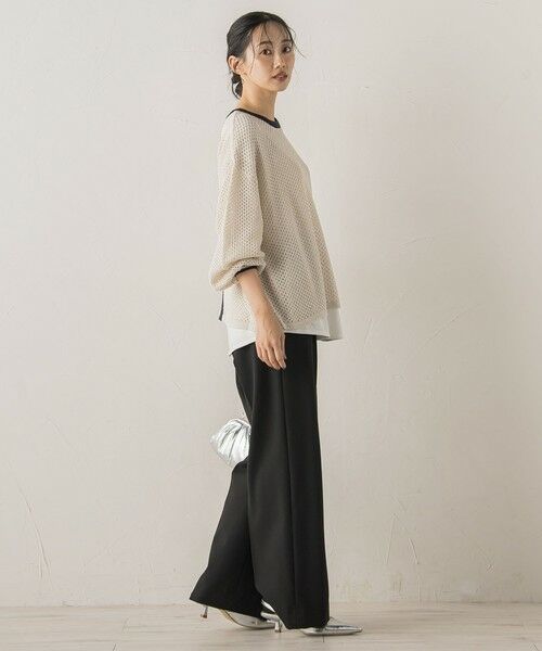 Droite lautreamont / ドロワットロートレアモン その他パンツ | 【新色追加】両面起毛ストレッチパンツ≪洗濯機で洗える≫ | 詳細21