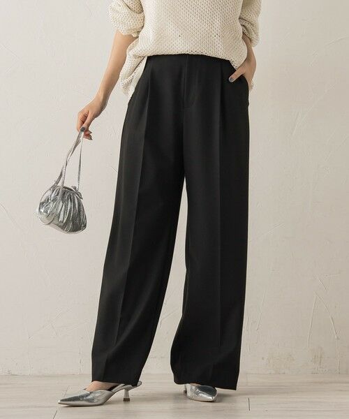 Droite lautreamont / ドロワットロートレアモン その他パンツ | 【新色追加】両面起毛ストレッチパンツ≪洗濯機で洗える≫ | 詳細29