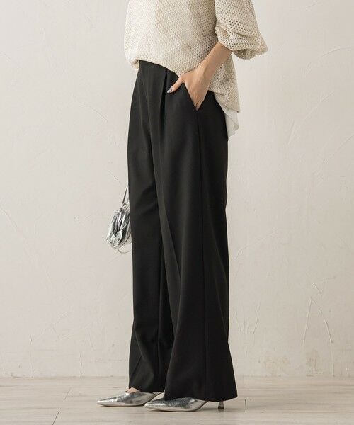 Droite lautreamont / ドロワットロートレアモン その他パンツ | 【新色追加】両面起毛ストレッチパンツ≪洗濯機で洗える≫ | 詳細30