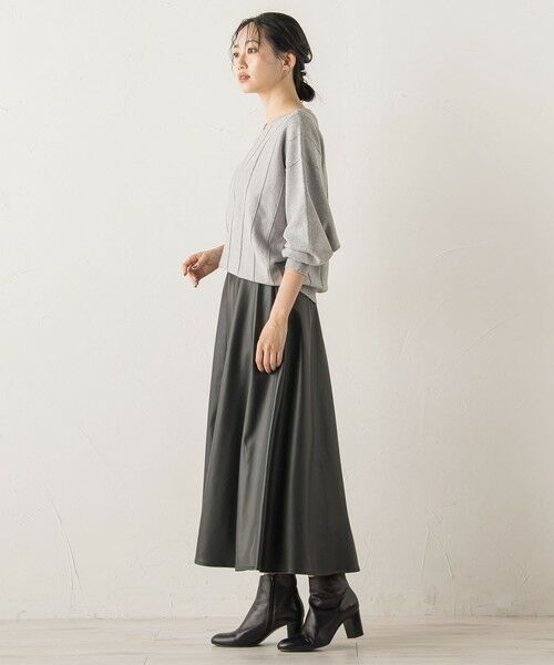 Droite lautreamont / ドロワットロートレアモン ニット・セーター | 【新色追加】ラメドルマンVネックニット≪手洗い可能≫ | 詳細19