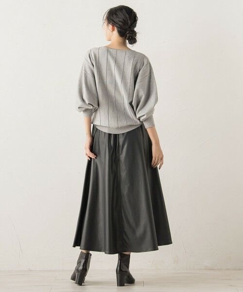 Droite lautreamont / ドロワットロートレアモン ニット・セーター | ラメドルマンVネックニット≪手洗い可能≫ | 詳細12