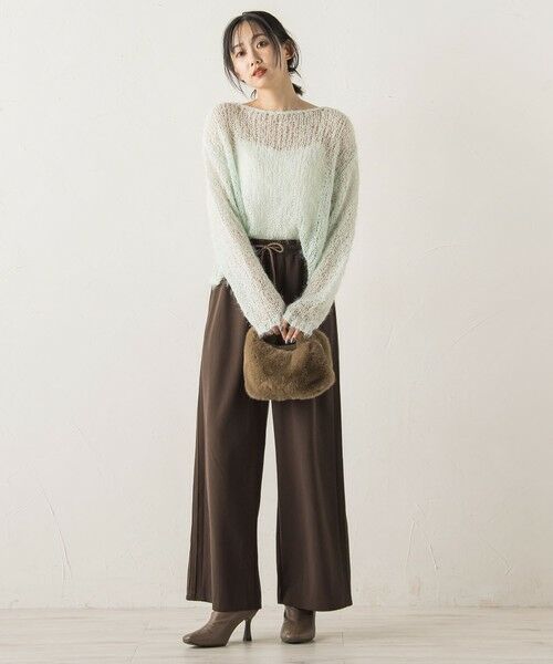 Droite lautreamont / ドロワットロートレアモン ニット・セーター | モールヤーンニット | 詳細2