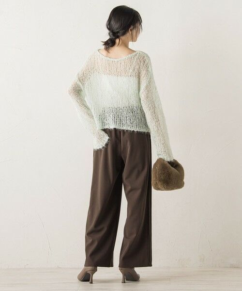 Droite lautreamont / ドロワットロートレアモン ニット・セーター | モールヤーンニット | 詳細3