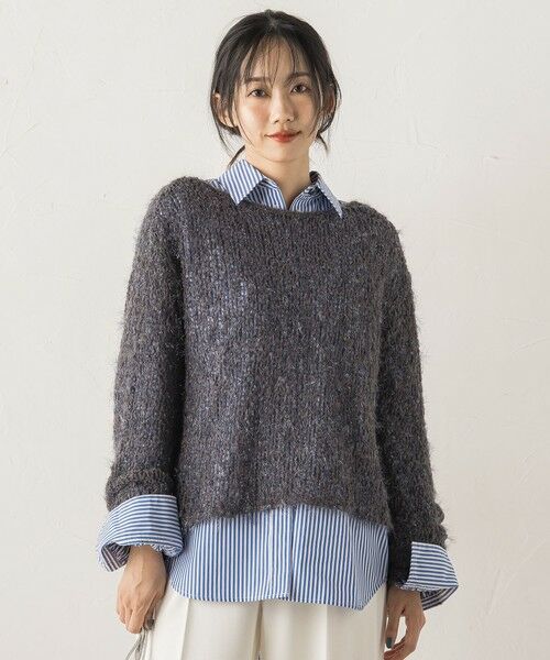 Droite lautreamont / ドロワットロートレアモン ニット・セーター | モールヤーンニット | 詳細20