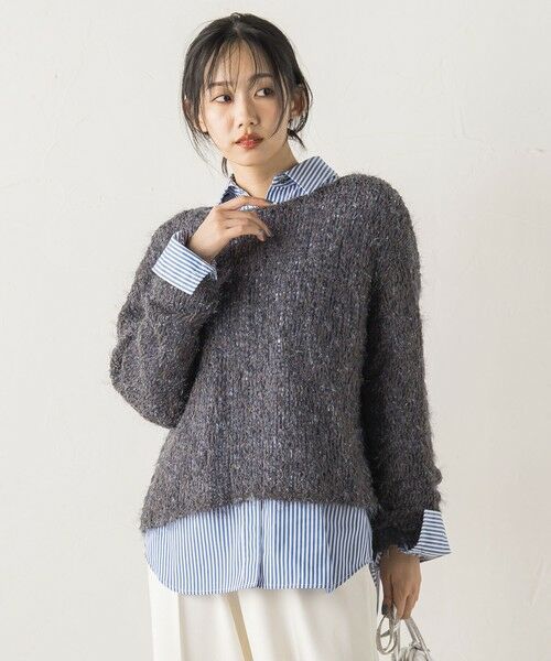 Droite lautreamont / ドロワットロートレアモン ニット・セーター | モールヤーンニット | 詳細21