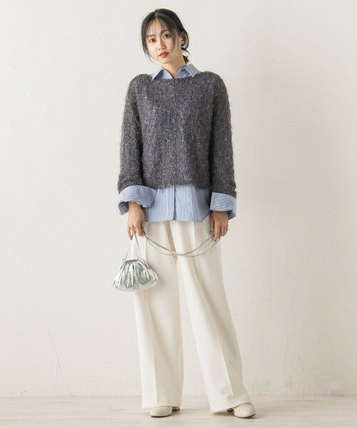 Droite lautreamont / ドロワットロートレアモン ニット・セーター | モールヤーンニット | 詳細16