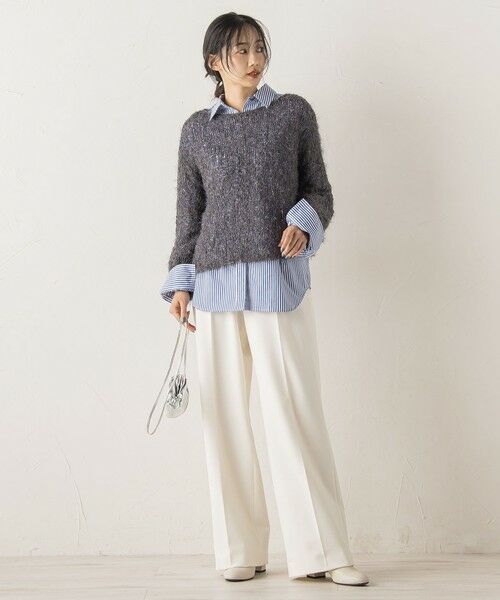 Droite lautreamont / ドロワットロートレアモン ニット・セーター | モールヤーンニット | 詳細18