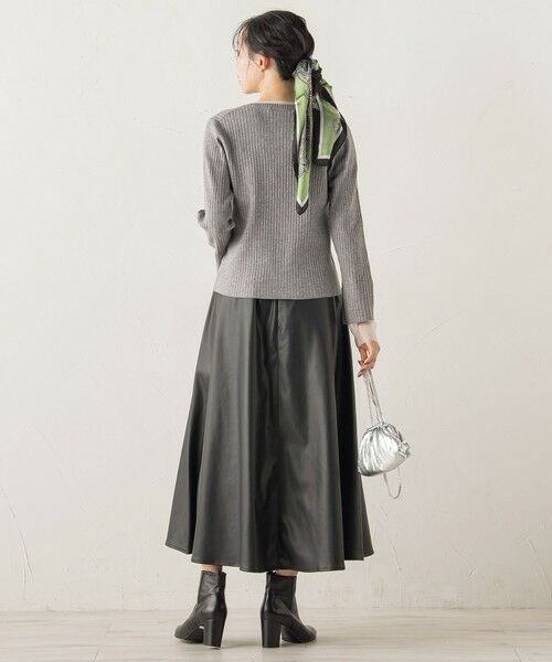 Droite lautreamont / ドロワットロートレアモン ニット・セーター | シアー切替えRIBニット≪手洗い可能≫ | 詳細28