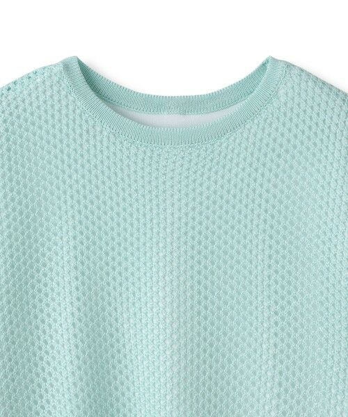 Droite lautreamont / ドロワットロートレアモン ニット・セーター | メッシュ柄レイヤードニット≪手洗い可能≫ | 詳細22