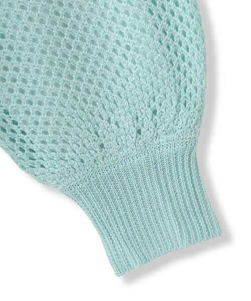 Droite lautreamont / ドロワットロートレアモン ニット・セーター | メッシュ柄レイヤードニット≪手洗い可能≫ | 詳細23