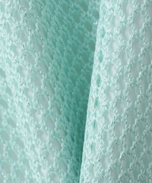 Droite lautreamont / ドロワットロートレアモン ニット・セーター | メッシュ柄レイヤードニット≪手洗い可能≫ | 詳細25