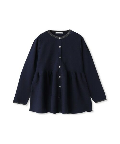 Droite lautreamont / ドロワットロートレアモン ニット・セーター | ペプラムカーディガンニット≪手洗い可能≫ | 詳細9