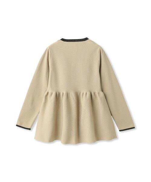 Droite lautreamont / ドロワットロートレアモン ニット・セーター | ペプラムカーディガンニット≪手洗い可能≫ | 詳細18