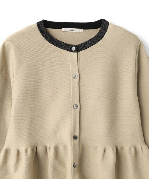 Droite lautreamont / ドロワットロートレアモン ニット・セーター | ペプラムカーディガンニット≪手洗い可能≫ | 詳細19