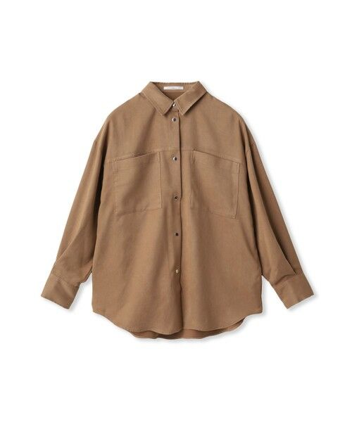 Droite lautreamont / ドロワットロートレアモン シャツ・ブラウス | フェイクスエードシャツ≪洗濯機で洗える≫ | 詳細13