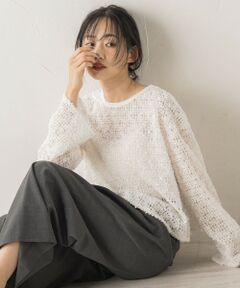 Droite lautreamont / ドロワットロートレアモン シャツ・ブラウス | フェザーチュールモールブラウス≪手洗い可能≫