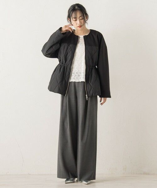 Droite lautreamont / ドロワットロートレアモン シャツ・ブラウス | フェザーチュールモールブラウス≪手洗い可能≫ | 詳細8