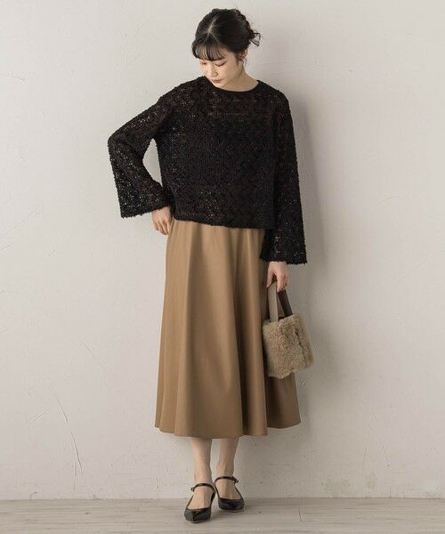 Droite lautreamont / ドロワットロートレアモン シャツ・ブラウス | フェザーチュールモールブラウス≪手洗い可能≫ | 詳細16