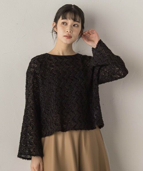 Droite lautreamont / ドロワットロートレアモン シャツ・ブラウス | フェザーチュールモールブラウス≪手洗い可能≫ | 詳細17