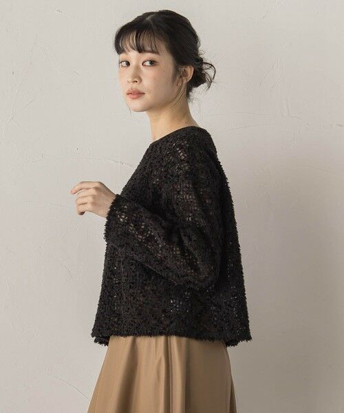 Droite lautreamont / ドロワットロートレアモン シャツ・ブラウス | フェザーチュールモールブラウス≪手洗い可能≫ | 詳細18