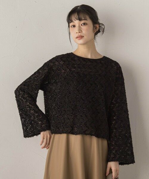 Droite lautreamont / ドロワットロートレアモン シャツ・ブラウス | フェザーチュールモールブラウス≪手洗い可能≫ | 詳細20