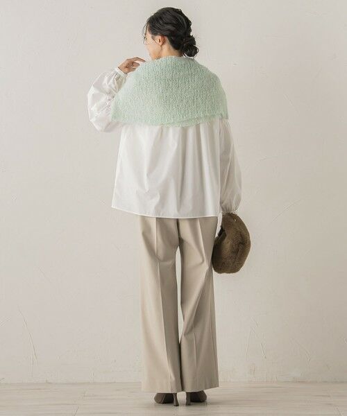 Droite lautreamont / ドロワットロートレアモン シャツ・ブラウス | TCタイプライターブラウス≪洗濯機で洗える≫ | 詳細4