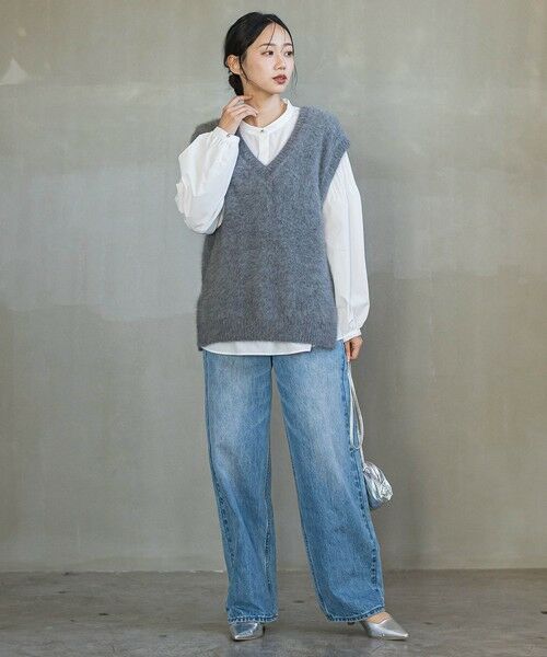 Droite lautreamont / ドロワットロートレアモン シャツ・ブラウス | TCタイプライターブラウス≪洗濯機で洗える≫ | 詳細11