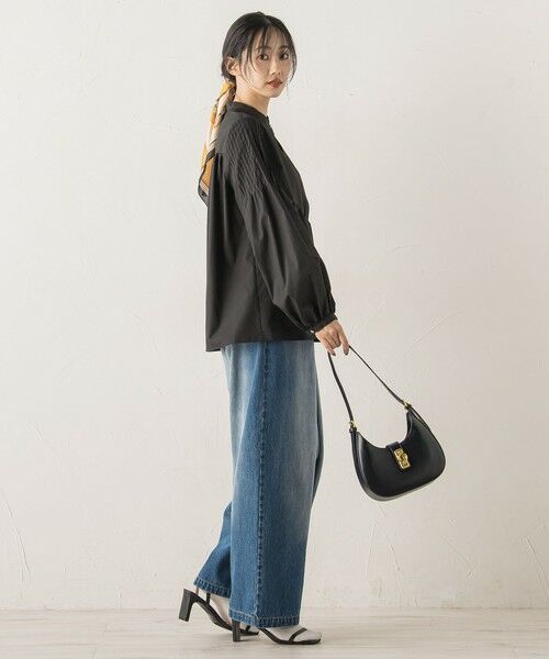 Droite lautreamont / ドロワットロートレアモン シャツ・ブラウス | TCタイプライターブラウス≪洗濯機で洗える≫ | 詳細15