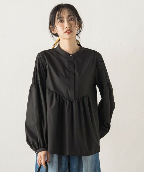 Droite lautreamont / ドロワットロートレアモン シャツ・ブラウス | TCタイプライターブラウス≪洗濯機で洗える≫ | 詳細16