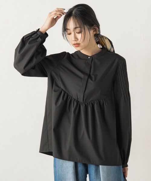 Droite lautreamont / ドロワットロートレアモン シャツ・ブラウス | TCタイプライターブラウス≪洗濯機で洗える≫ | 詳細17