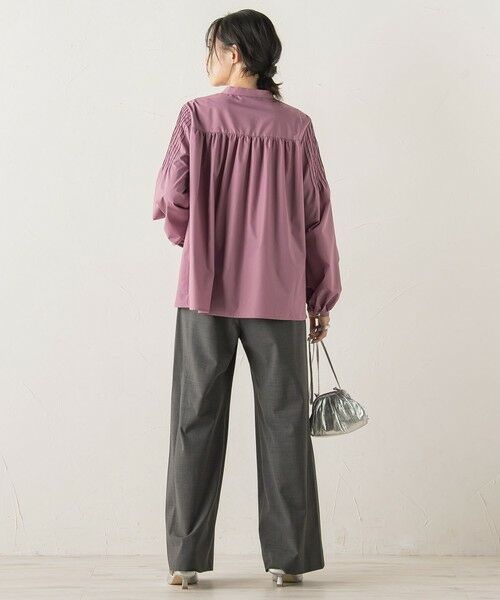 Droite lautreamont / ドロワットロートレアモン シャツ・ブラウス | TCタイプライターブラウス≪洗濯機で洗える≫ | 詳細22